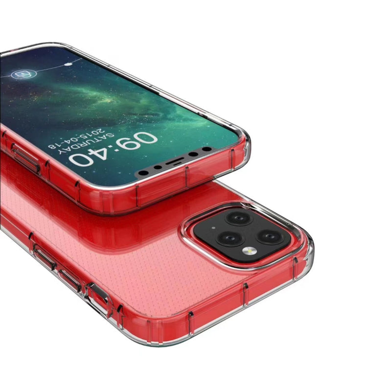 For iPhone 12 / 12 Pro Airbag Four-Corner Full Coverage Shockproof TPU Case(Transparent)