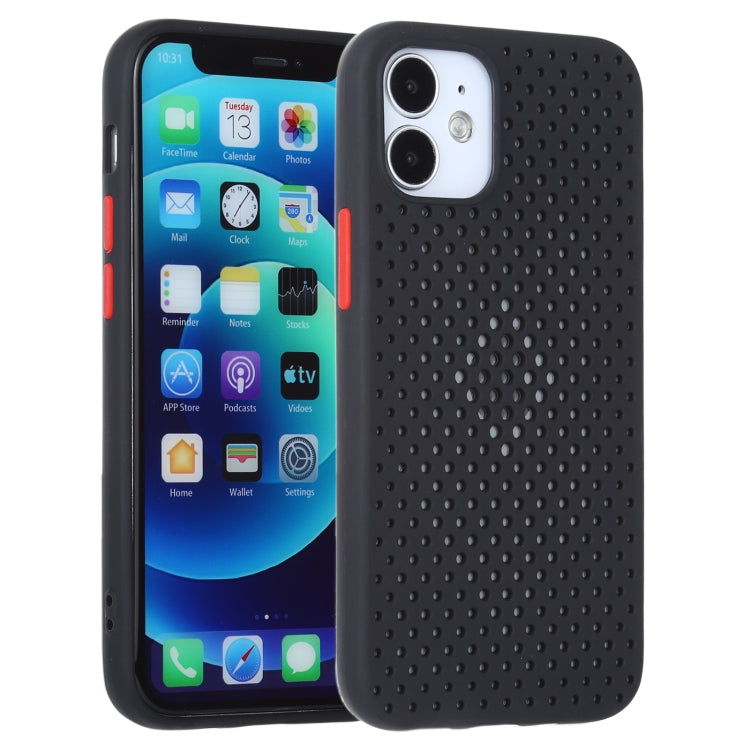 For iPhone 12 mini All-inclusive Shockproof Breathable TPU Protective Case