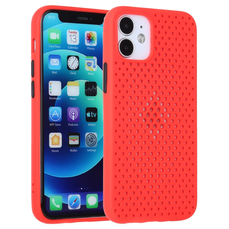For iPhone 12 mini All-inclusive Shockproof Breathable TPU Protective Case