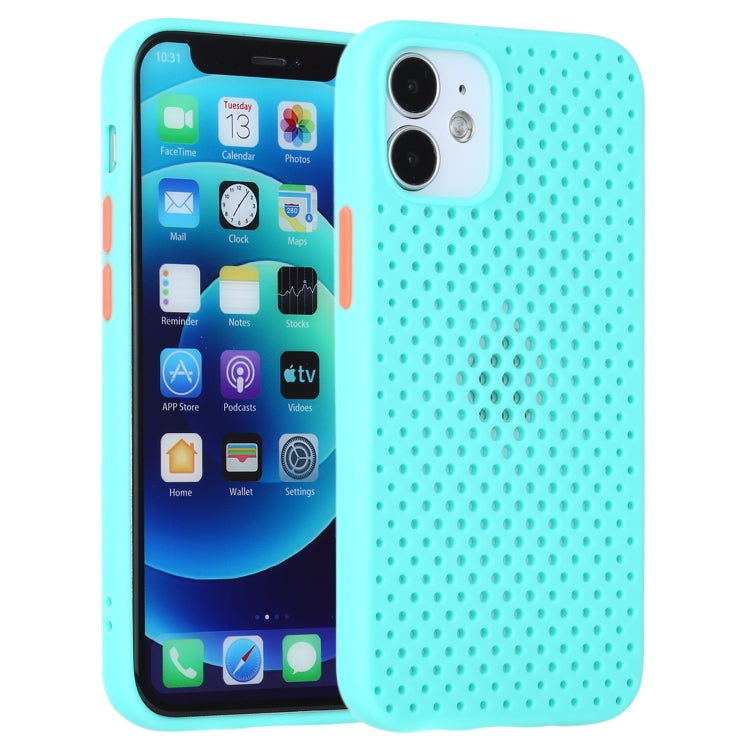 For iPhone 12 mini All-inclusive Shockproof Breathable TPU Protective Case
