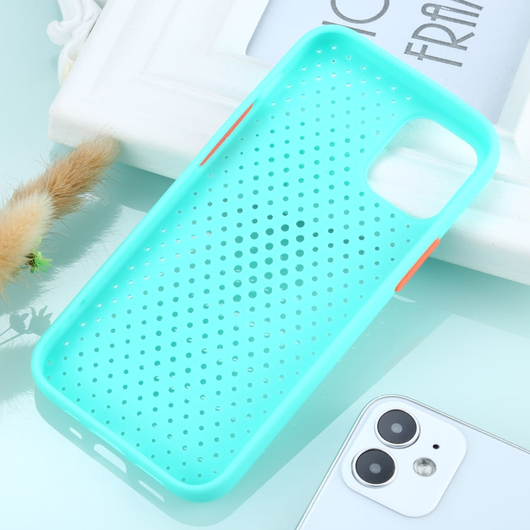 For iPhone 12 mini All-inclusive Shockproof Breathable TPU Protective Case