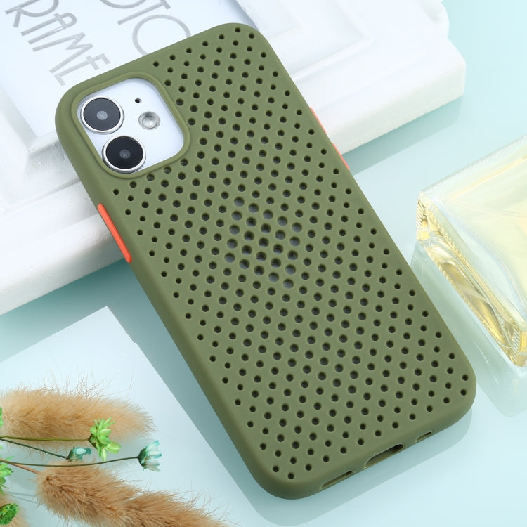 For iPhone 12 mini All-inclusive Shockproof Breathable TPU Protective Case