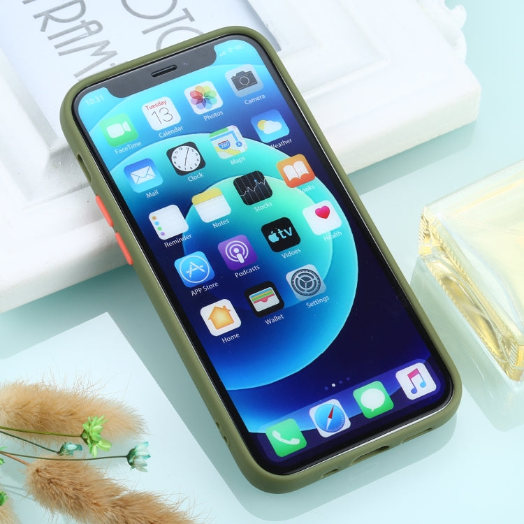 For iPhone 12 mini All-inclusive Shockproof Breathable TPU Protective Case