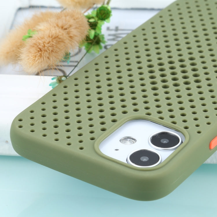 For iPhone 12 mini All-inclusive Shockproof Breathable TPU Protective Case