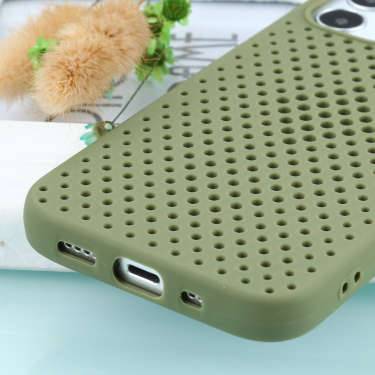 For iPhone 12 mini All-inclusive Shockproof Breathable TPU Protective Case