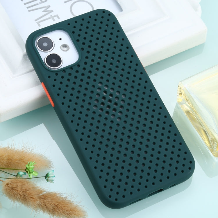 For iPhone 12 mini All-inclusive Shockproof Breathable TPU Protective Case