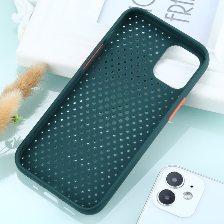 For iPhone 12 mini All-inclusive Shockproof Breathable TPU Protective Case
