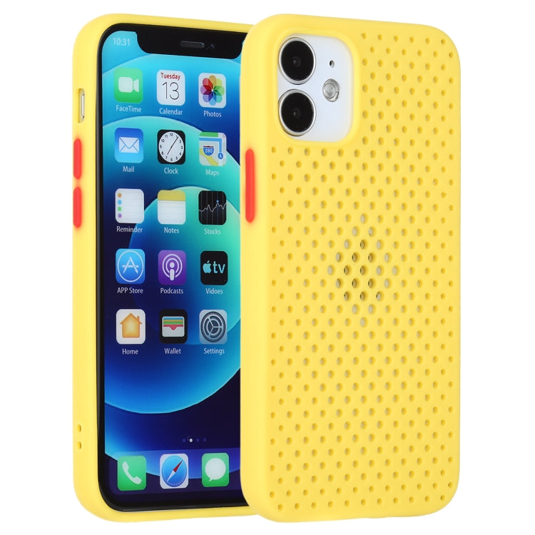 For iPhone 12 mini All-inclusive Shockproof Breathable TPU Protective Case