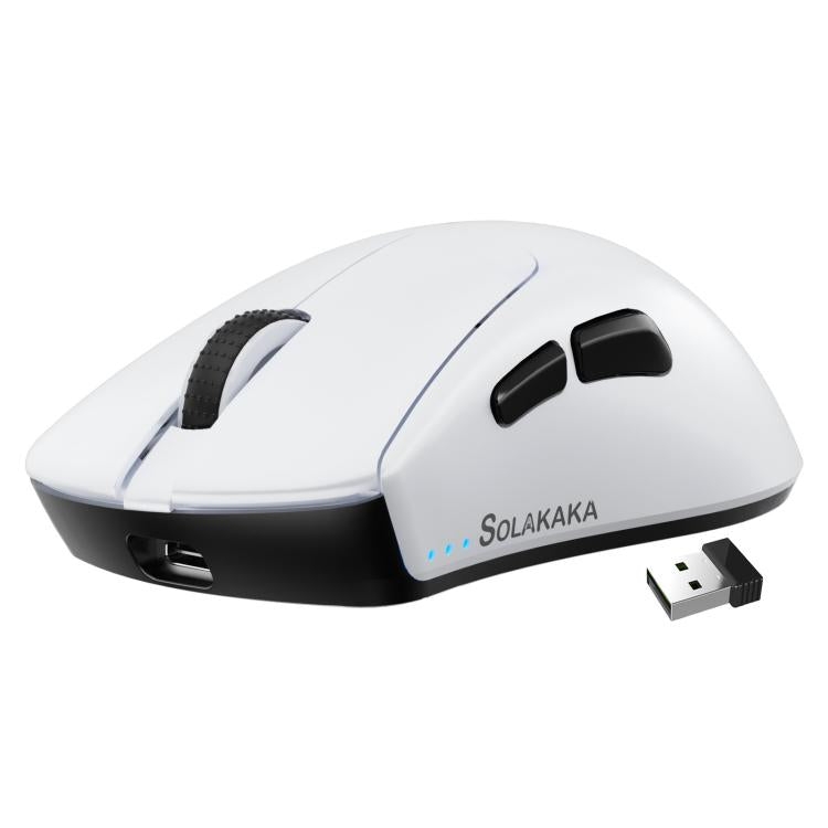 SOLAKAKA SM805 24000DPI 2.4GHz + BT + Wired Tri-mode Wireless Mouse