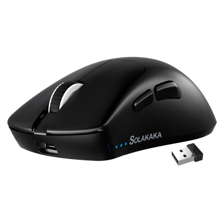 SOLAKAKA SM805 24000DPI 2.4GHz + BT + Wired Tri-mode Wireless Mouse