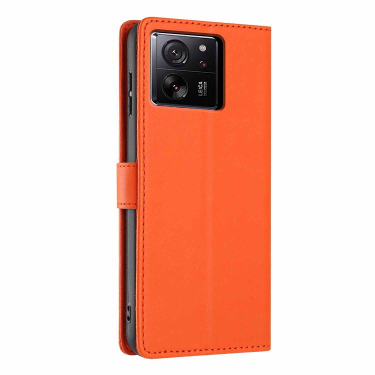 For Xiaomi 13T / 13T Pro Tree Cat Embossed Flip Vegan Leather Phone Case