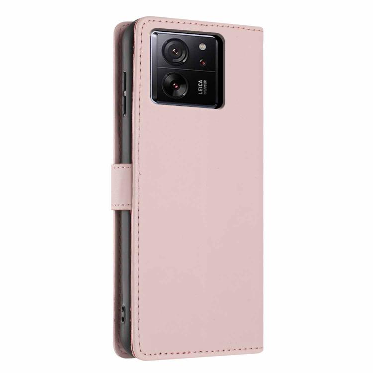 For Xiaomi 13T / 13T Pro Tree Cat Embossed Flip Vegan Leather Phone Case