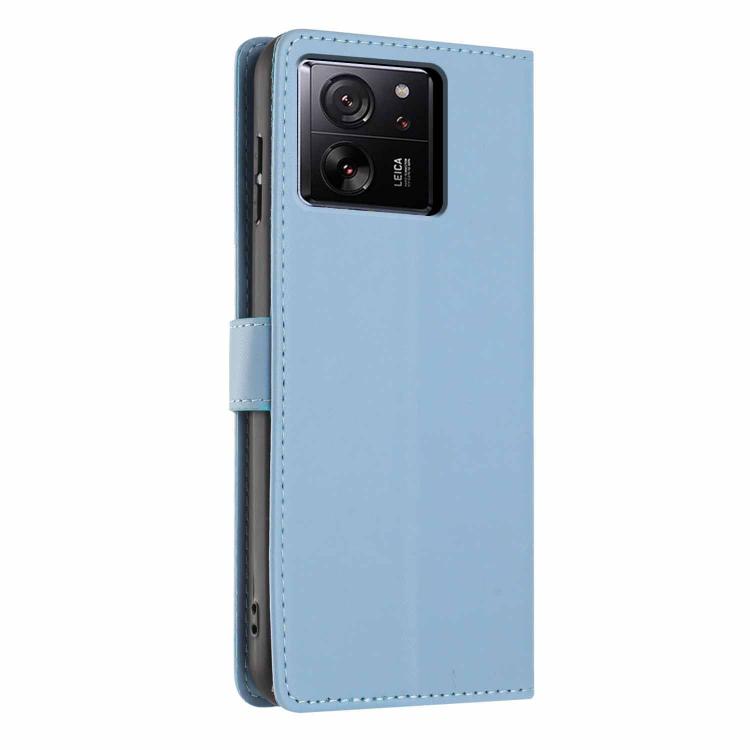 For Xiaomi 13T / 13T Pro Tree Cat Embossed Flip Vegan Leather Phone Case