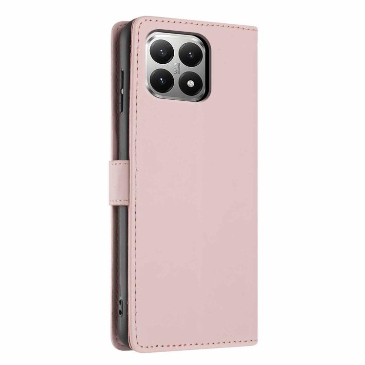 For Xiaomi 15T Tree Cat Embossed Flip Vegan Leather Phone Case