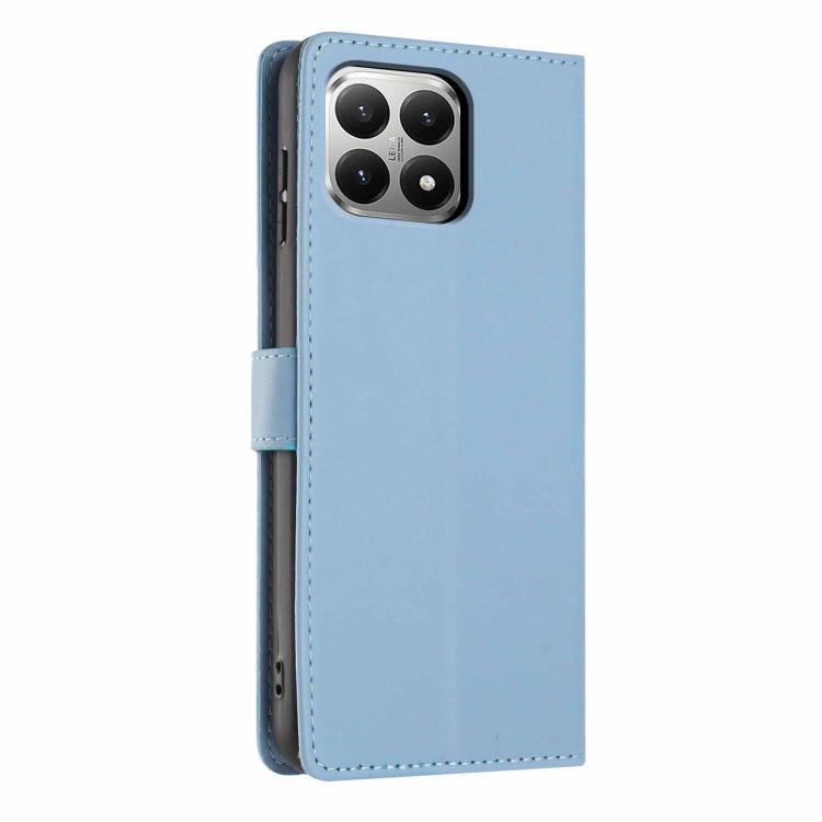 For Xiaomi 15T Tree Cat Embossed Flip Vegan Leather Phone Case