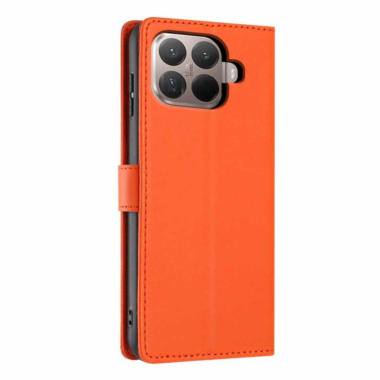For Xiaomi 15T Pro Tree Cat Embossed Flip Vegan Leather Phone Case