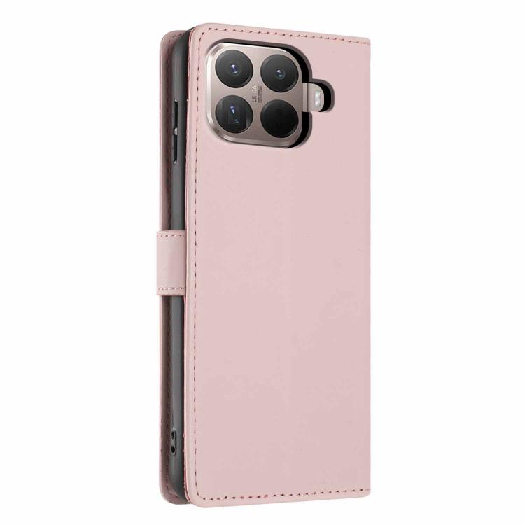 For Xiaomi 15T Pro Tree Cat Embossed Flip Vegan Leather Phone Case