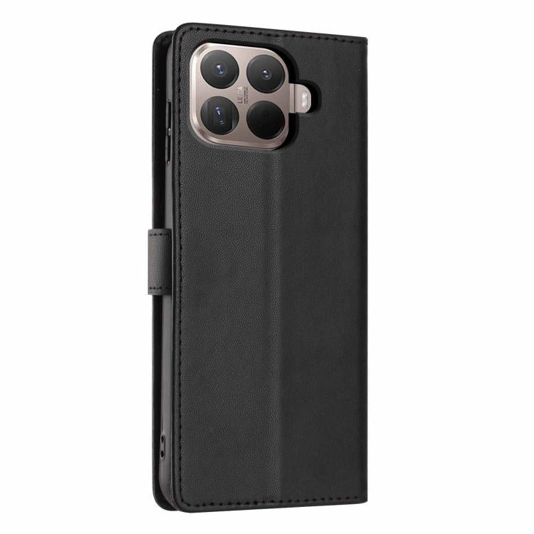 For Xiaomi 15T Pro Tree Cat Embossed Flip Vegan Leather Phone Case