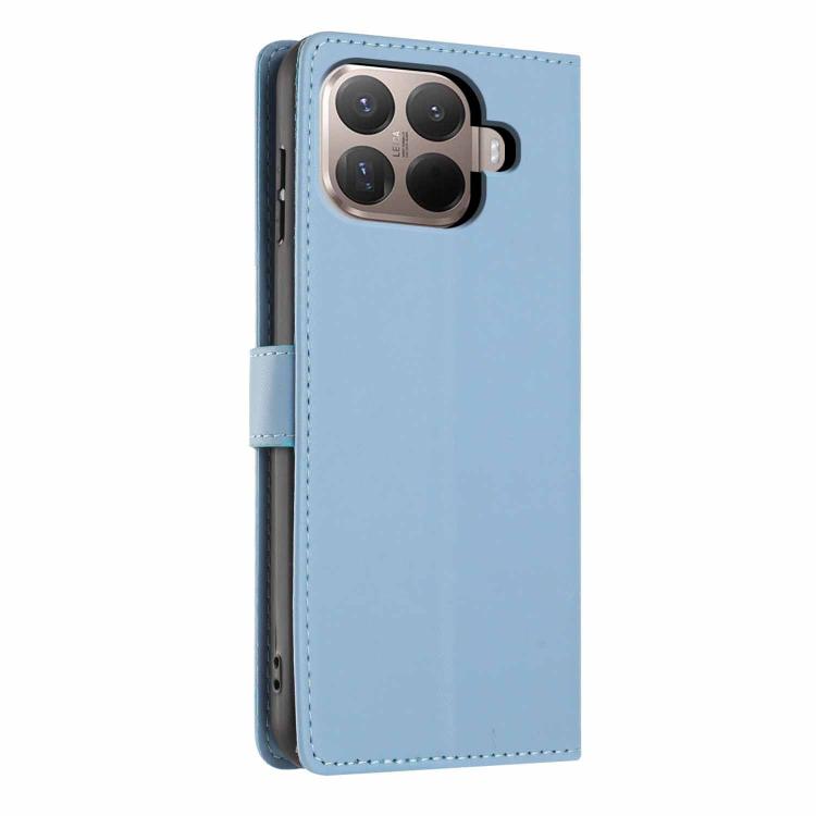 For Xiaomi 15T Pro Tree Cat Embossed Flip Vegan Leather Phone Case
