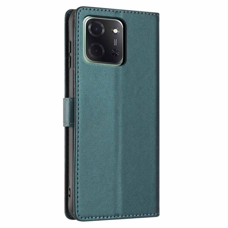 For Xiaomi Poco C85 5G Tree Cat Embossed Flip Vegan Leather Phone Case
