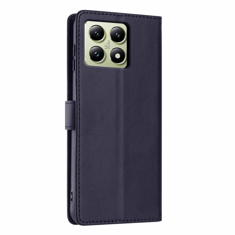 For Xiaomi 14T Tree Cat Embossed Flip Vegan Leather Phone Case