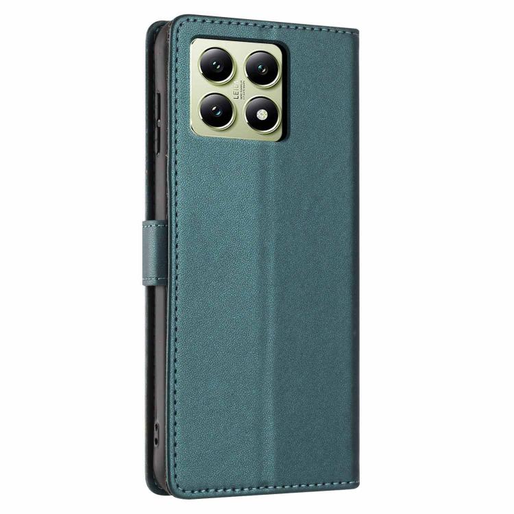 For Xiaomi 14T Tree Cat Embossed Flip Vegan Leather Phone Case