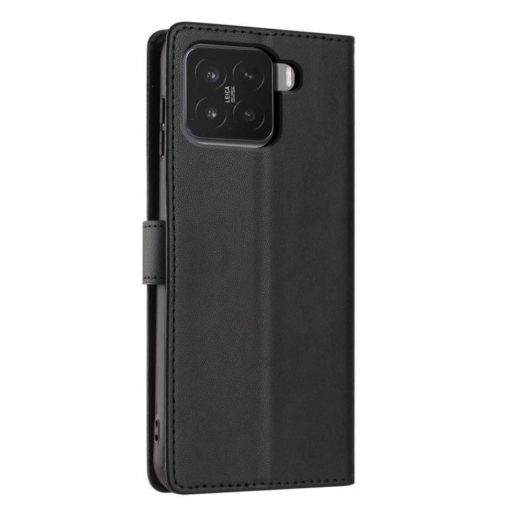 For Xiaomi 15 Tree Cat Embossed Flip Vegan Leather Phone Case