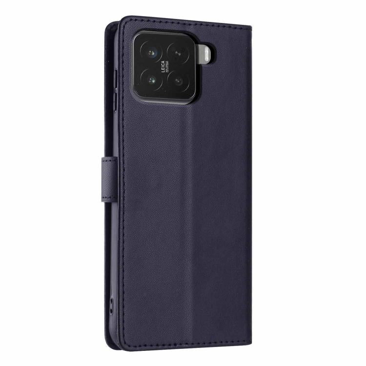 For Xiaomi 15 Tree Cat Embossed Flip Vegan Leather Phone Case
