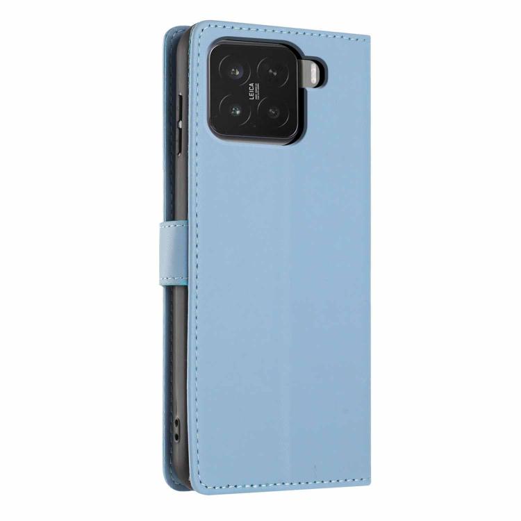 For Xiaomi 15 Pro Tree Cat Embossed Flip Vegan Leather Phone Case
