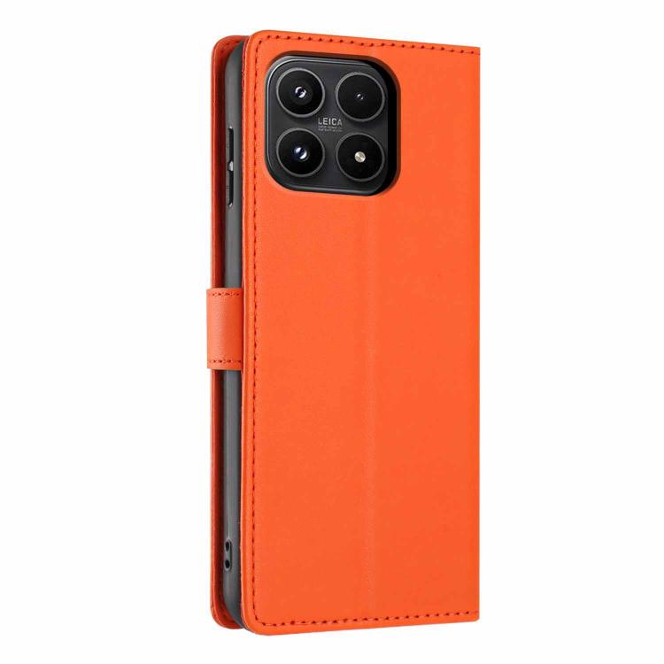 For Xiaomi 17 Tree Cat Embossed Flip Vegan Leather Phone Case
