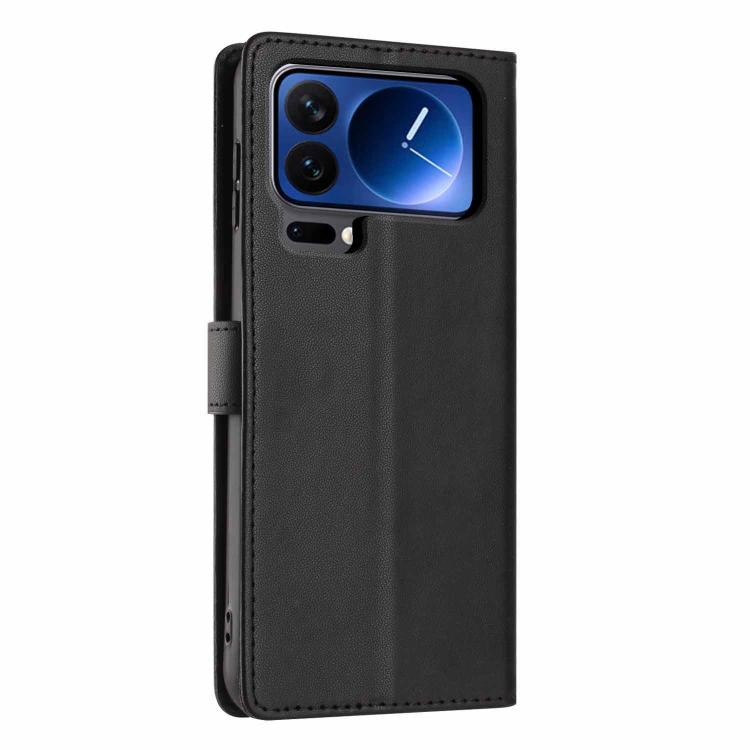 For Xiaomi 17 Pro Tree Cat Embossed Flip Vegan Leather Phone Case