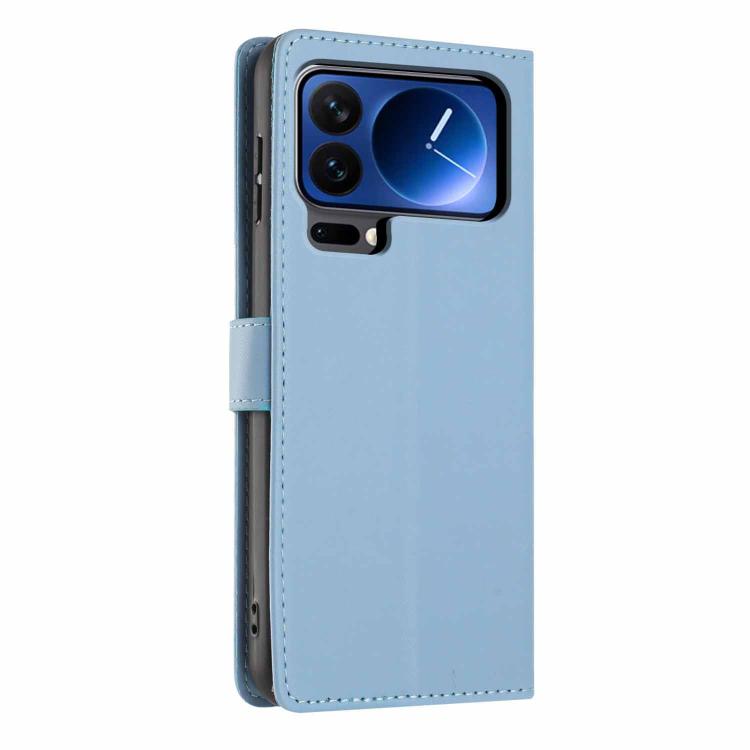 For Xiaomi 17 Pro Tree Cat Embossed Flip Vegan Leather Phone Case