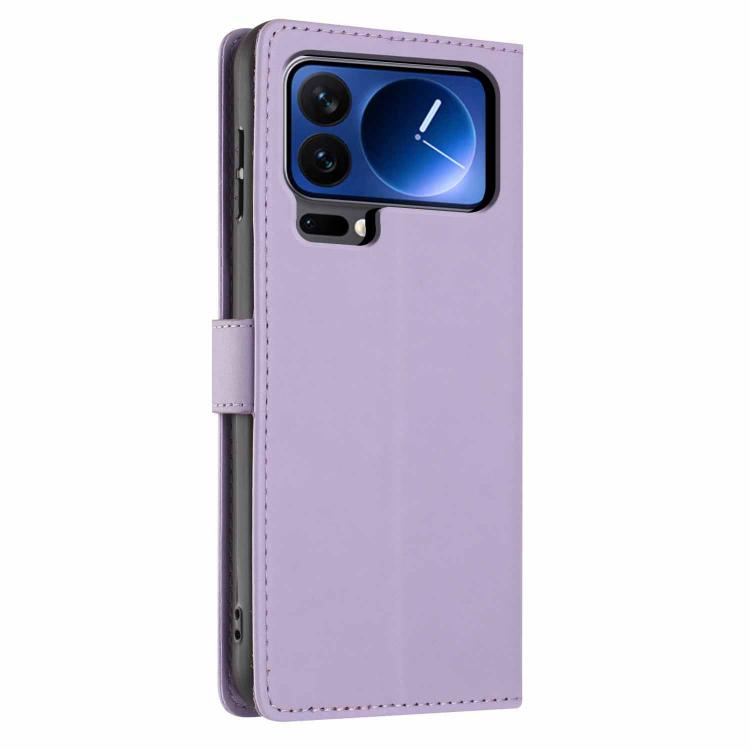 For Xiaomi 17 Pro Tree Cat Embossed Flip Vegan Leather Phone Case