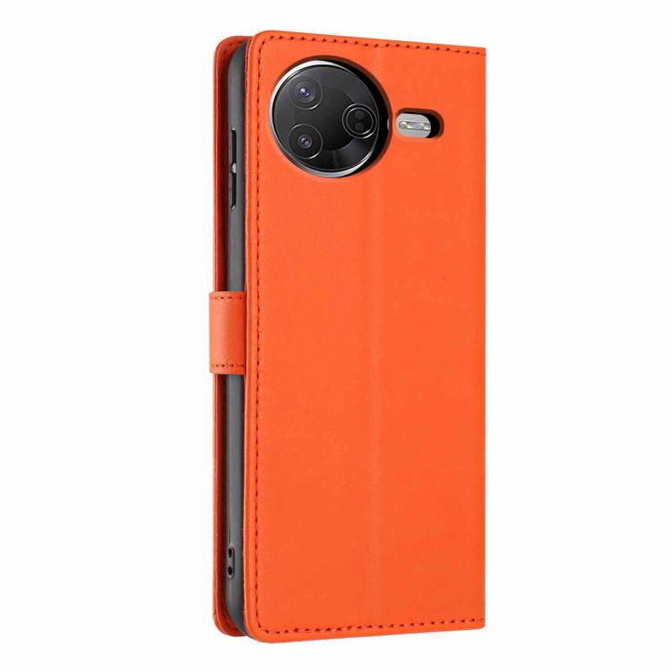 For Xiaomi Poco F7 Pro Tree Cat Embossed Flip Vegan Leather Phone Case
