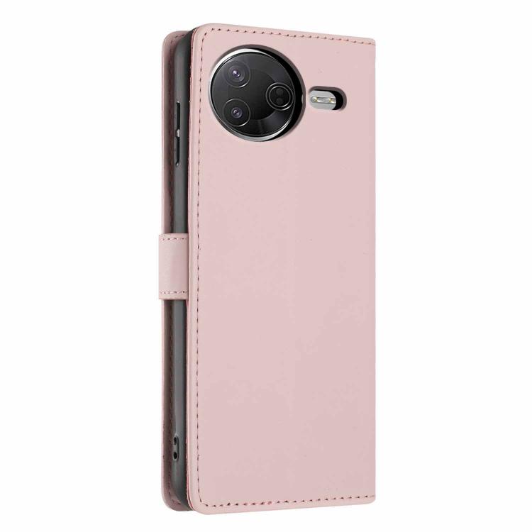 For Xiaomi Poco F7 Pro Tree Cat Embossed Flip Vegan Leather Phone Case