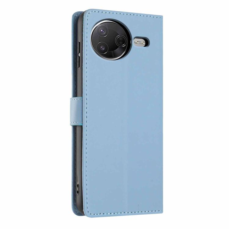 For Xiaomi Poco F7 Pro Tree Cat Embossed Flip Vegan Leather Phone Case