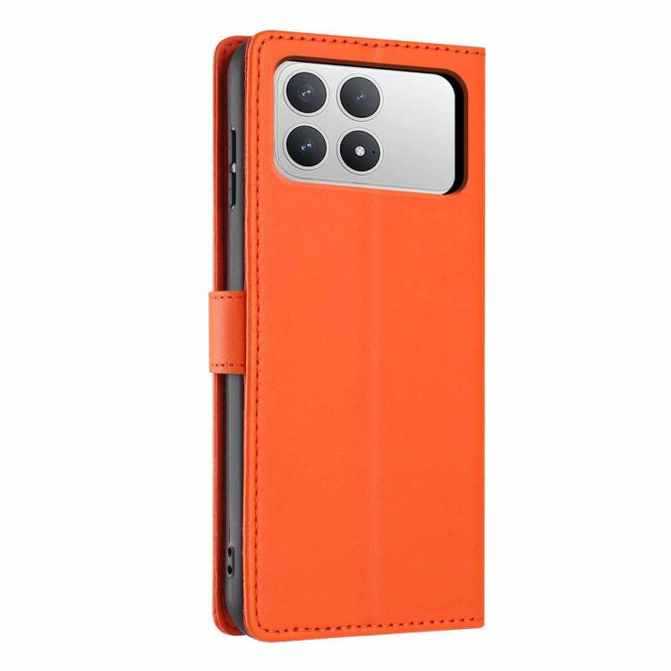 For Xiaomi Poco F8 Pro 5G Tree Cat Embossed Flip Vegan Leather Phone Case