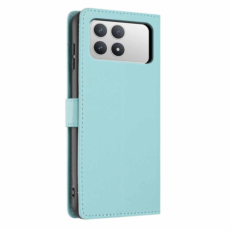 For Xiaomi Poco F8 Pro 5G Tree Cat Embossed Flip Vegan Leather Phone Case