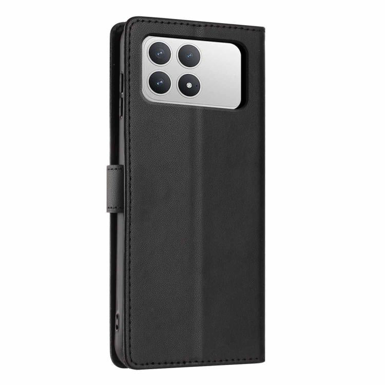 For Xiaomi Poco F8 Pro 5G Tree Cat Embossed Flip Vegan Leather Phone Case
