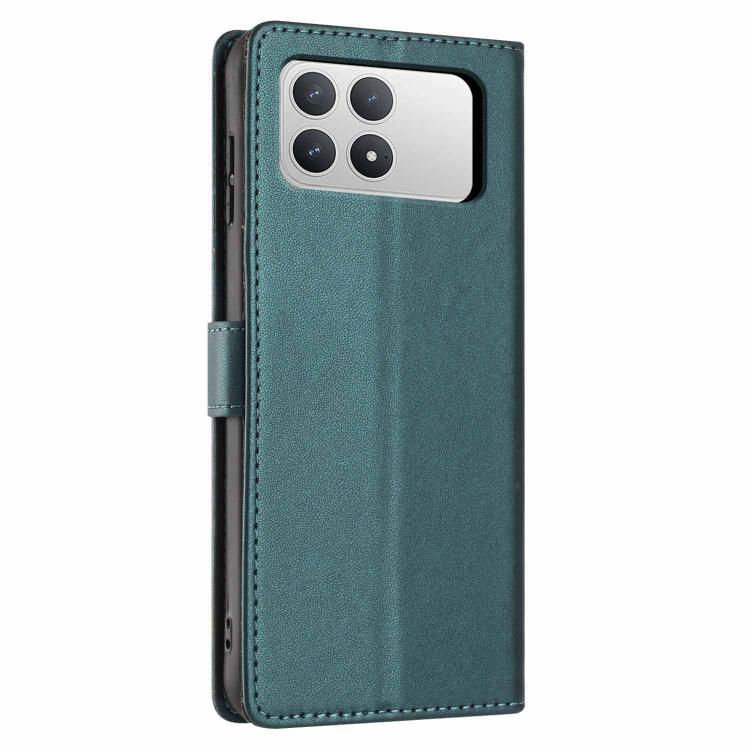 For Xiaomi Poco F8 Pro 5G Tree Cat Embossed Flip Vegan Leather Phone Case