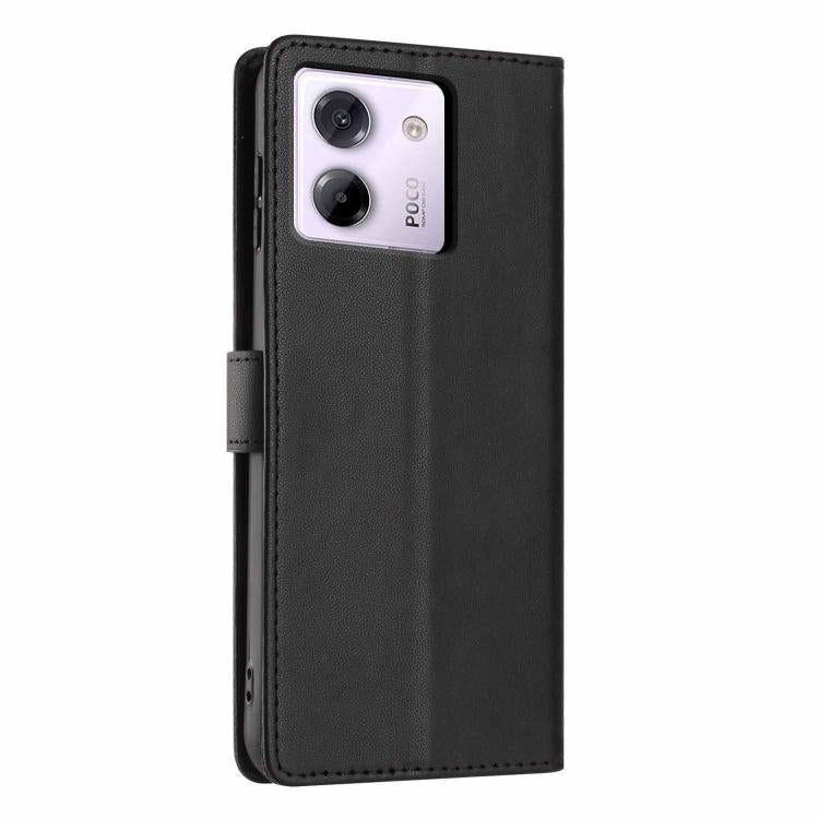 For Xiaomi Poco M7 Pro 5G Tree Cat Embossed Flip Vegan Leather Phone Case
