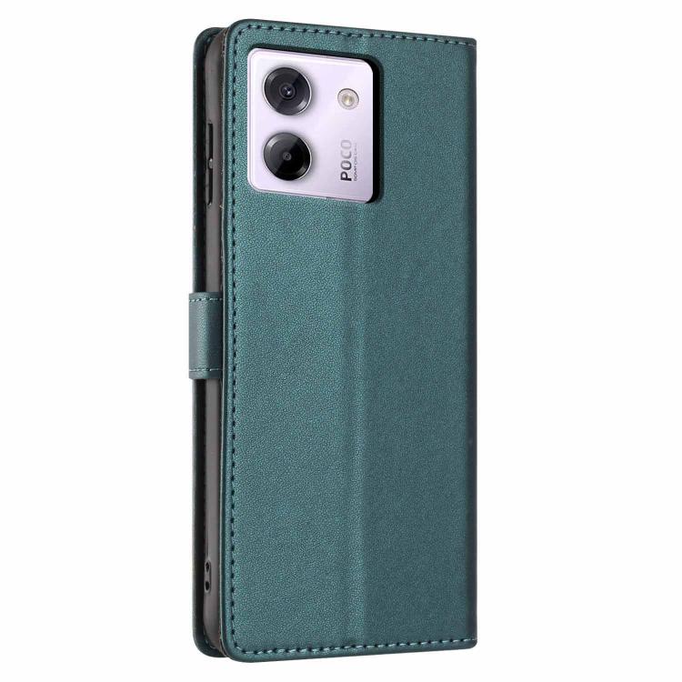 For Xiaomi Poco M7 Pro 5G Tree Cat Embossed Flip Vegan Leather Phone Case