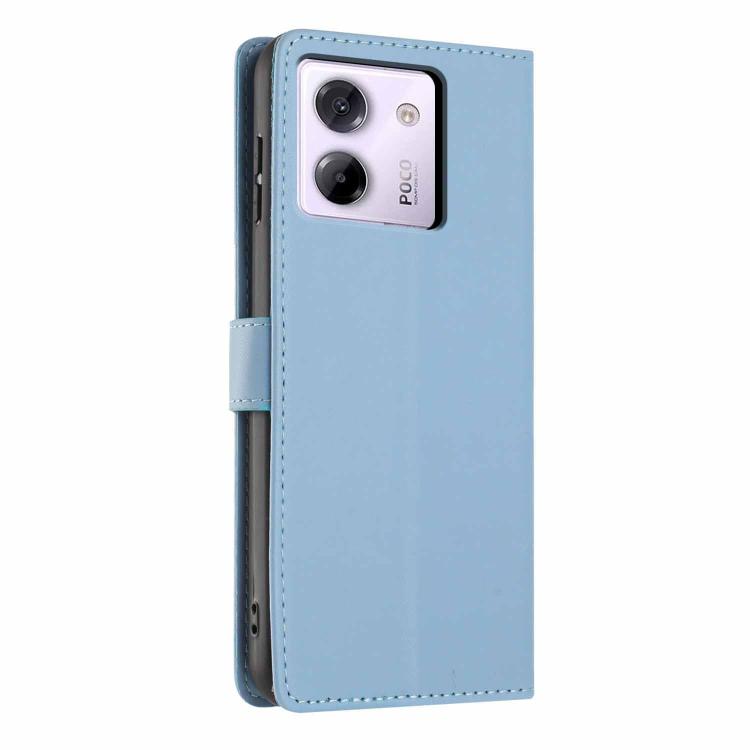 For Xiaomi Poco M7 Pro 5G Tree Cat Embossed Flip Vegan Leather Phone Case
