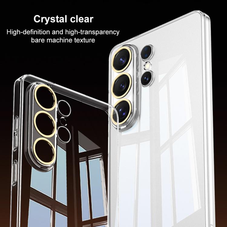 For Samsung Galaxy S26 Ultra 5G GKK Ultra-Thin Metal Lens Ring Phone Case
