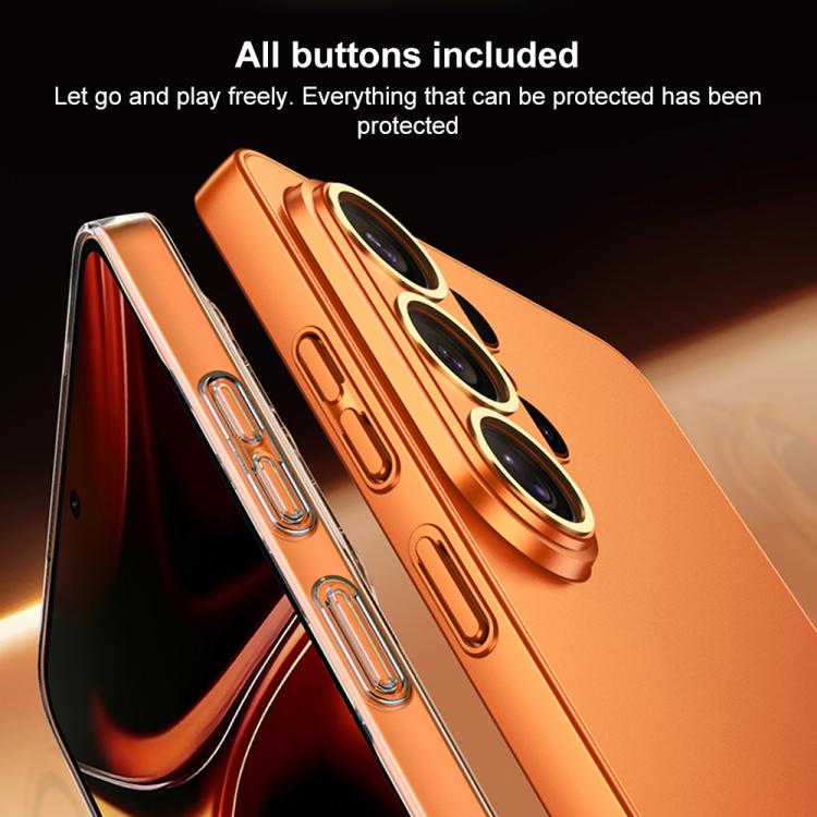 For Samsung Galaxy S26 Ultra 5G GKK Ultra-Thin Metal Lens Ring Phone Case
