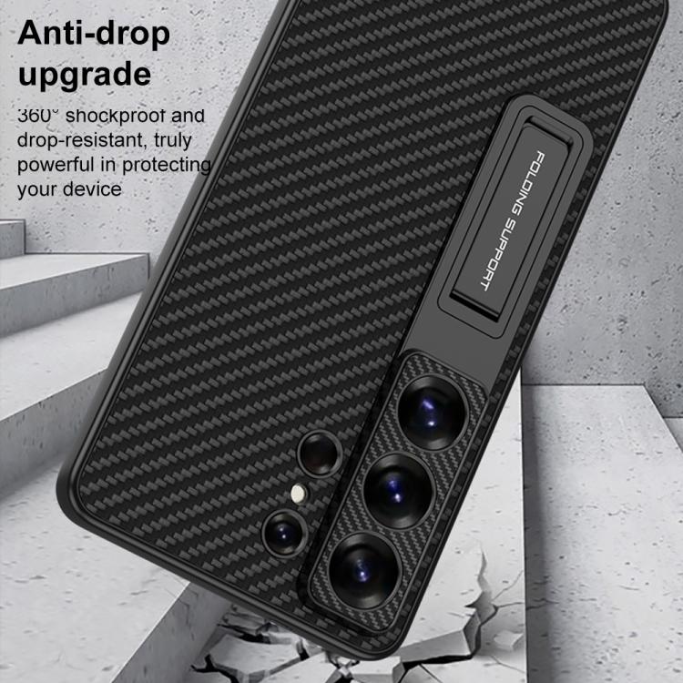 For Samsung Galaxy S26 Ultra 5G GKK Leather Mechanical Gear Adjuster Holder Phone Case