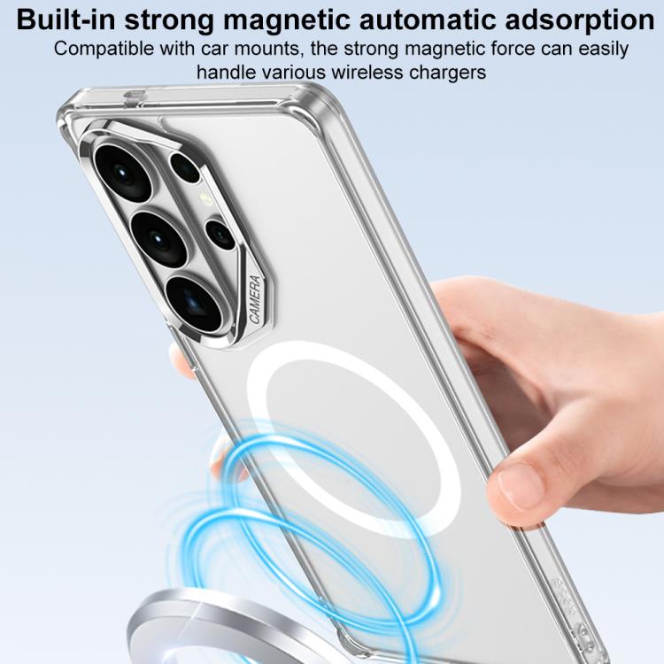 For Samsung Galaxy S26 Ultra 5G GKK Space Series Airbag Full Coverage Magnetic Phone Case