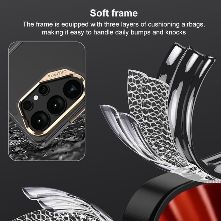 For Samsung Galaxy S26 Ultra 5G GKK Space Series Airbag Full Coverage Magnetic Phone Case