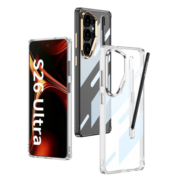 For Samsung Galaxy S26 Ultra 5G GKK Space Series Airbag Full Coverage Phone Case with Pen Slot & Stylus