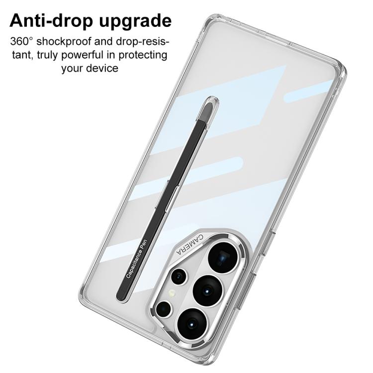 For Samsung Galaxy S26 Ultra 5G GKK Space Series Airbag Full Coverage Phone Case with Pen Slot & Stylus